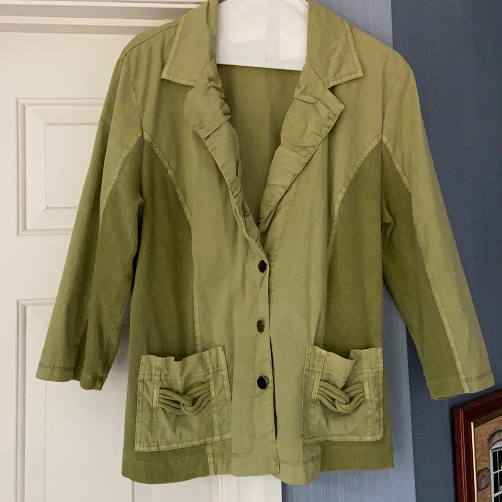 Green jacket